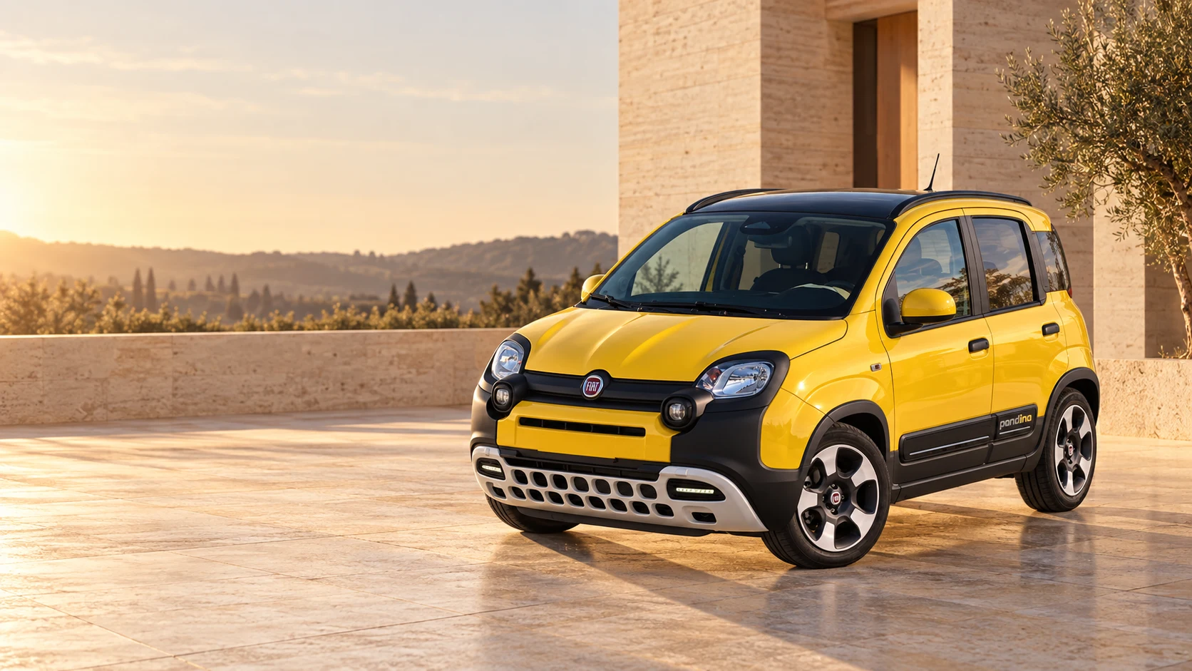 Fiat Pandina · Giallo Positano